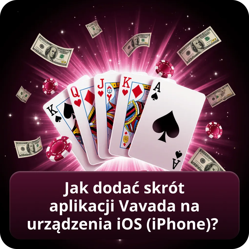 Jak dodać skrót aplikacji Vavada na urządzenia iOS (iPhone)?